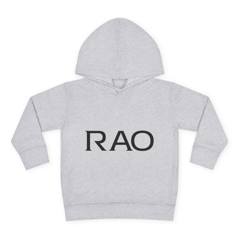 Stylish Toddler Pullover Fleece Hoodie with RAO Design, Cozy Kids Hoodie, Unique Gift for Toddlers, Baby Shower Present, Everyday Wear
