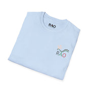 RAO Minimalist Unisex Softstyle T-Shirt | Perfect Everyday Wear, Casual Outing, Gift for Friends, Summer Essential, Eco-Friendly Fashion