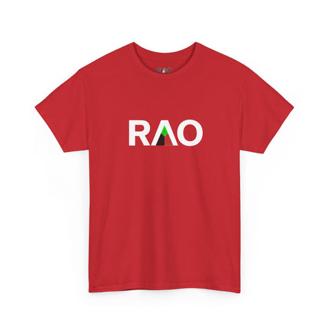 Stylish Unisex Heavy Cotton Tee with RAO Design, Casual Wear, Graphic Tee, Gift for Him/Her, Everyday Comfort, Fashion Statement