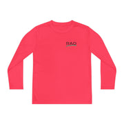 Youth Long Sleeve Performance Tee for Active Kids, Sports Shirt, Outdoor Play, Gym Wear, Comfortable Layering