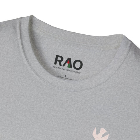 RAO Minimalist Unisex Softstyle T-Shirt | Perfect Everyday Wear, Casual Outing, Gift for Friends, Summer Essential, Eco-Friendly Fashion