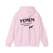RAO YEMEN Unique Unisex Hooded Sweatshirt | YEMEN Spirit Never Surrenders | Cozy Gift for Animal Lovers, Travel Enthusiasts, Everyday Wear, [...]