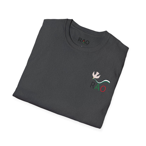 RAO Minimalist Unisex Softstyle T-Shirt | Perfect Everyday Wear, Casual Outing, Gift for Friends, Summer Essential, Eco-Friendly Fashion