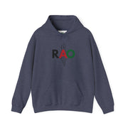 RAO Resistance Against Oppression Unisex Hoodie | Palestinian RAO & Kufya Map Graphic | Cultural Streetwear, Eco-Friendly, Comfortable Hoodie