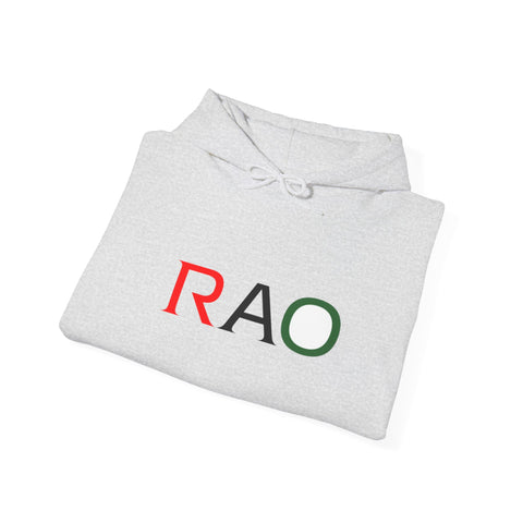 Minimalist RAO Unisex Hooded Sweatshirt - Casual Comfort for Every Occasion