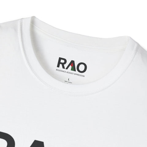 RAO Unisex Softstyle T-Shirt, Casual Wear, Gift for Friends, Everyday Comfort, Summer Style, Eco-Friendly Fashion