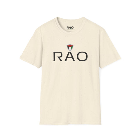 Copy of Unisex Softstyle T-Shirt with RAO Logo, Stylish Casual Tee for Everyday Wear, Gift for Fashion Lovers, Comfortable Summer Apparel