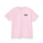 Kids Graphic Tee with RAO Design, Unisex Cotton Shirt, Gift for Boys and Girls, Birthday Outfit, Casual Wear, Summer Tee