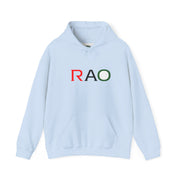 Minimalist RAO Unisex Hooded Sweatshirt - Casual Comfort for Every Occasion