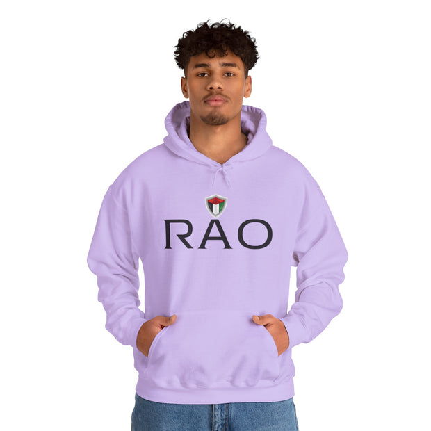 Stylish Unisex Hoodie with RAO Logo, Cozy Casual Wear, Gift for Him/Her, Perfect for Every Season, Ideal for Lounging or Outings