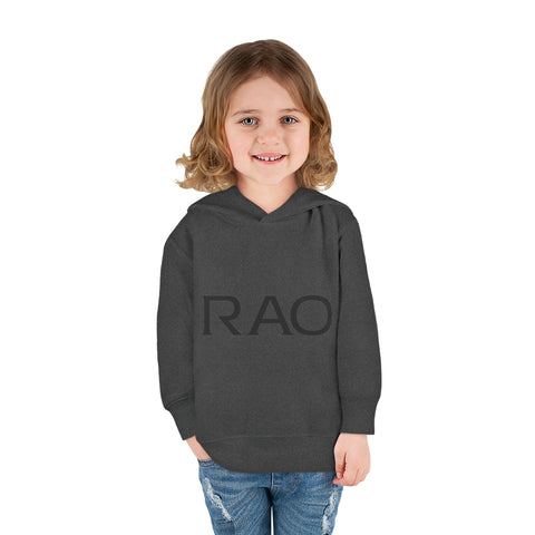 Stylish Toddler Pullover Fleece Hoodie with RAO Design, Cozy Kids Hoodie, Unique Gift for Toddlers, Baby Shower Present, Everyday Wear