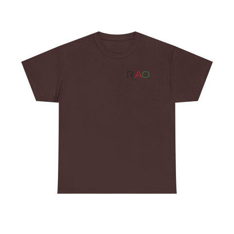Unisex Cotton Tee - Minimalist RAO Design, Casual Wear, Gift for Him/Her, Birthday, Everyday Fashion, Graphic Tee