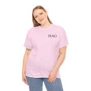 Unisex Cotton Tee - Minimalist RAO Design, Casual Wear, Gift for Him/Her, Birthday, Everyday Fashion, Graphic Tee
