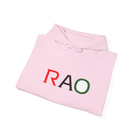 Minimalist RAO Unisex Hooded Sweatshirt - Casual Comfort for Every Occasion