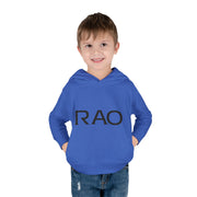 Stylish Toddler Pullover Fleece Hoodie with RAO Design, Cozy Kids Hoodie, Unique Gift for Toddlers, Baby Shower Present, Everyday Wear