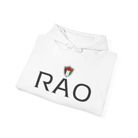 Stylish Unisex Hoodie with RAO Logo, Cozy Casual Wear, Gift for Him/Her, Perfect for Every Season, Ideal for Lounging or Outings