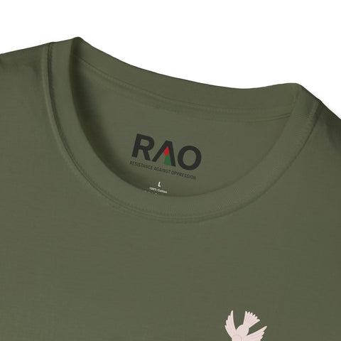 RAO Minimalist Unisex Softstyle T-Shirt | Perfect Everyday Wear, Casual Outing, Gift for Friends, Summer Essential, Eco-Friendly Fashion
