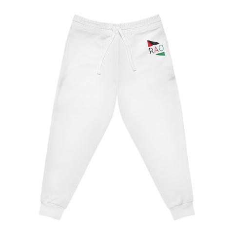 Athletic Joggers with Custom RAO Design, Comfort Fit for Sports, Gym Wear, Casual Style, Perfect for Active Lifestyle