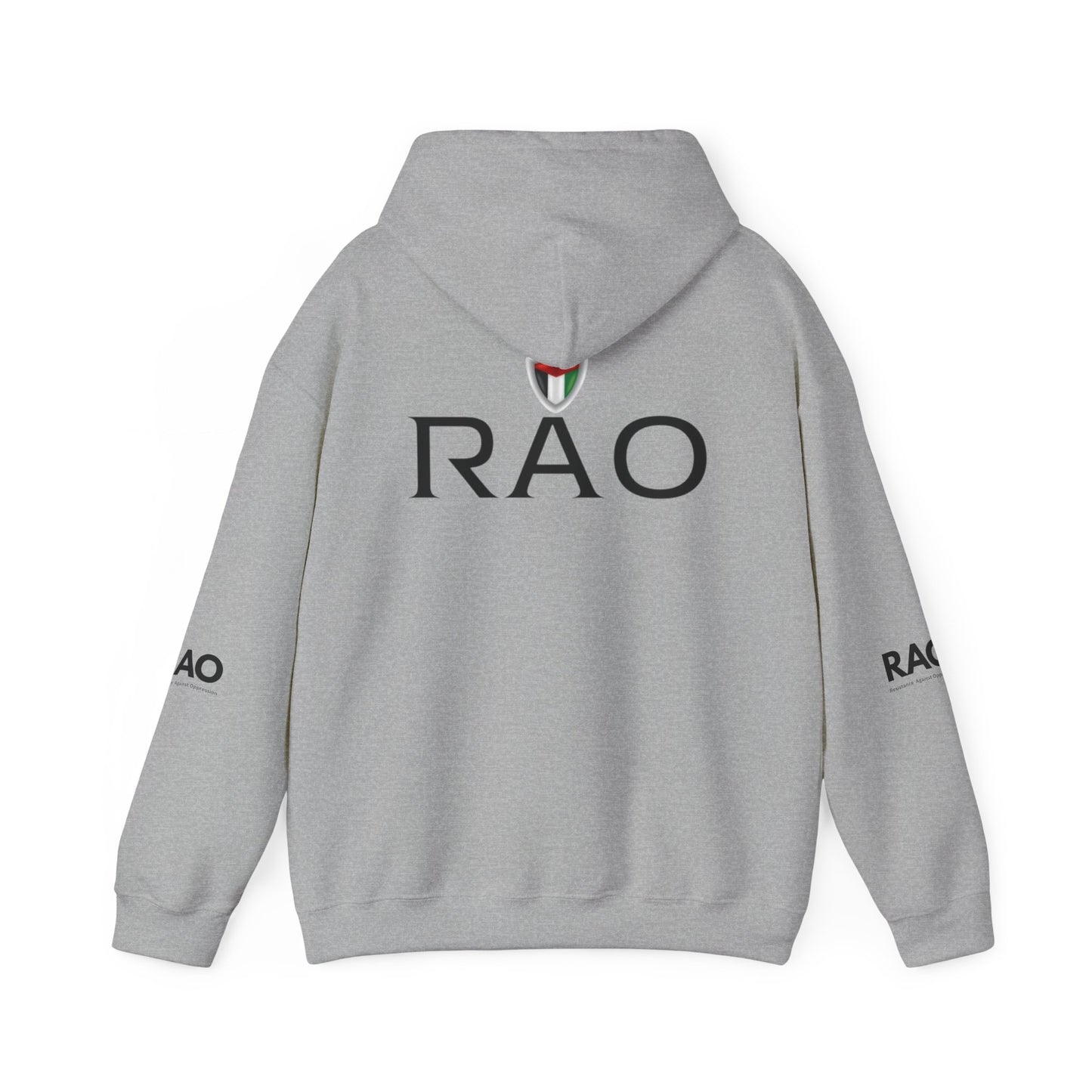 Palestinian Map Hoodie – Keffiyeh RAO Unisex Streetwear Sweatshirt