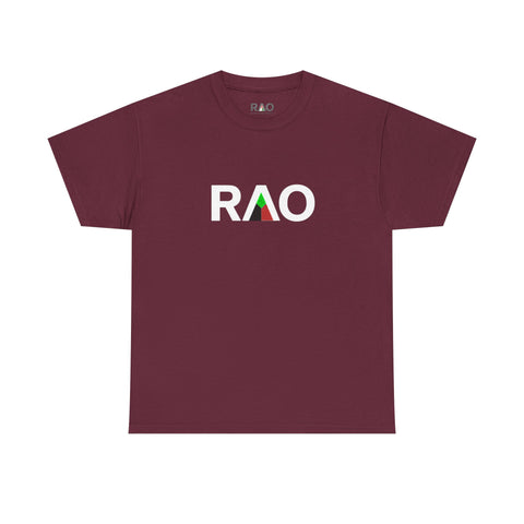 Stylish Unisex Heavy Cotton Tee with RAO Design, Casual Wear, Graphic Tee, Gift for Him/Her, Everyday Comfort, Fashion Statement