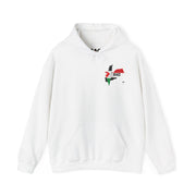 RAO Unity Hoodie: Palestine & Yemen Heavy Blend Hooded Sweatshirt