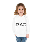 Stylish Toddler Pullover Fleece Hoodie with RAO Design, Cozy Kids Hoodie, Unique Gift for Toddlers, Baby Shower Present, Everyday Wear