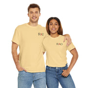 Unisex Cotton Tee - Minimalist RAO Design, Casual Wear, Gift for Him/Her, Birthday, Everyday Fashion, Graphic Tee