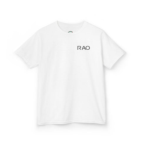 Kids Casual Cotton Tee - RAO Design, Boys & Girls T-Shirt, Everyday Wear, Gift for Birthdays, Back to School Essentials