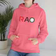 Minimalist RAO Unisex Hooded Sweatshirt - Casual Comfort for Every Occasion