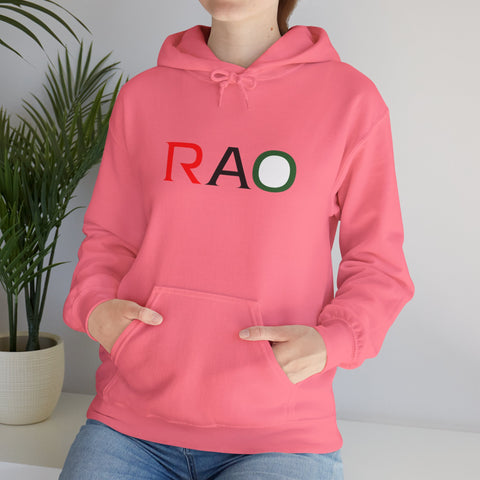 Minimalist RAO Unisex Hooded Sweatshirt - Casual Comfort for Every Occasion
