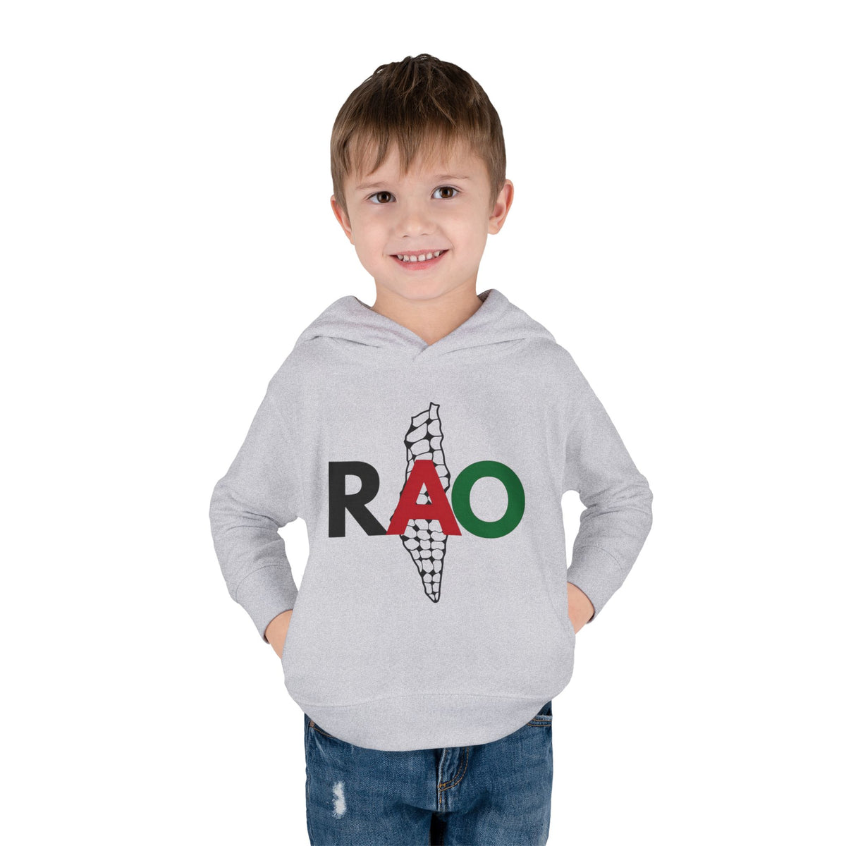RAO Palestinian Toddler Hoodie – Palestine Heritage Kids Fleece Pullover