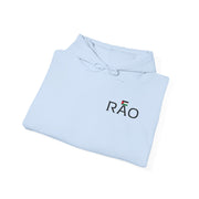RAO Resistance Against Oppression Unisex Hoodie | Left Chest Logo with Horizontal Palestinian Flag & RAO Letters | Cultural Streetwear, Eco-Friendly Comfort