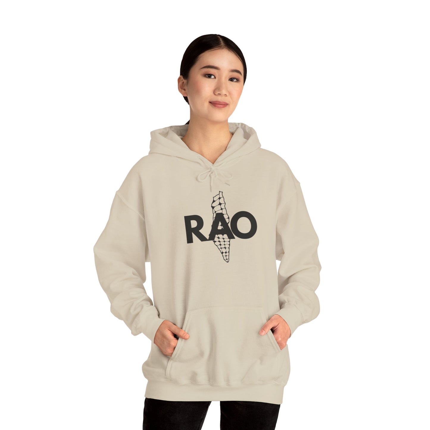 RAO Unisex Hoodie – Resistance Against Oppression Logo Sweatshirt