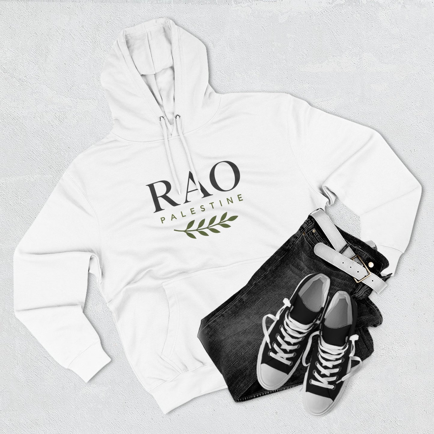 Palestine Keffiyeh Pattern Hoodie – Arabic Palestinian Streetwear | RAO