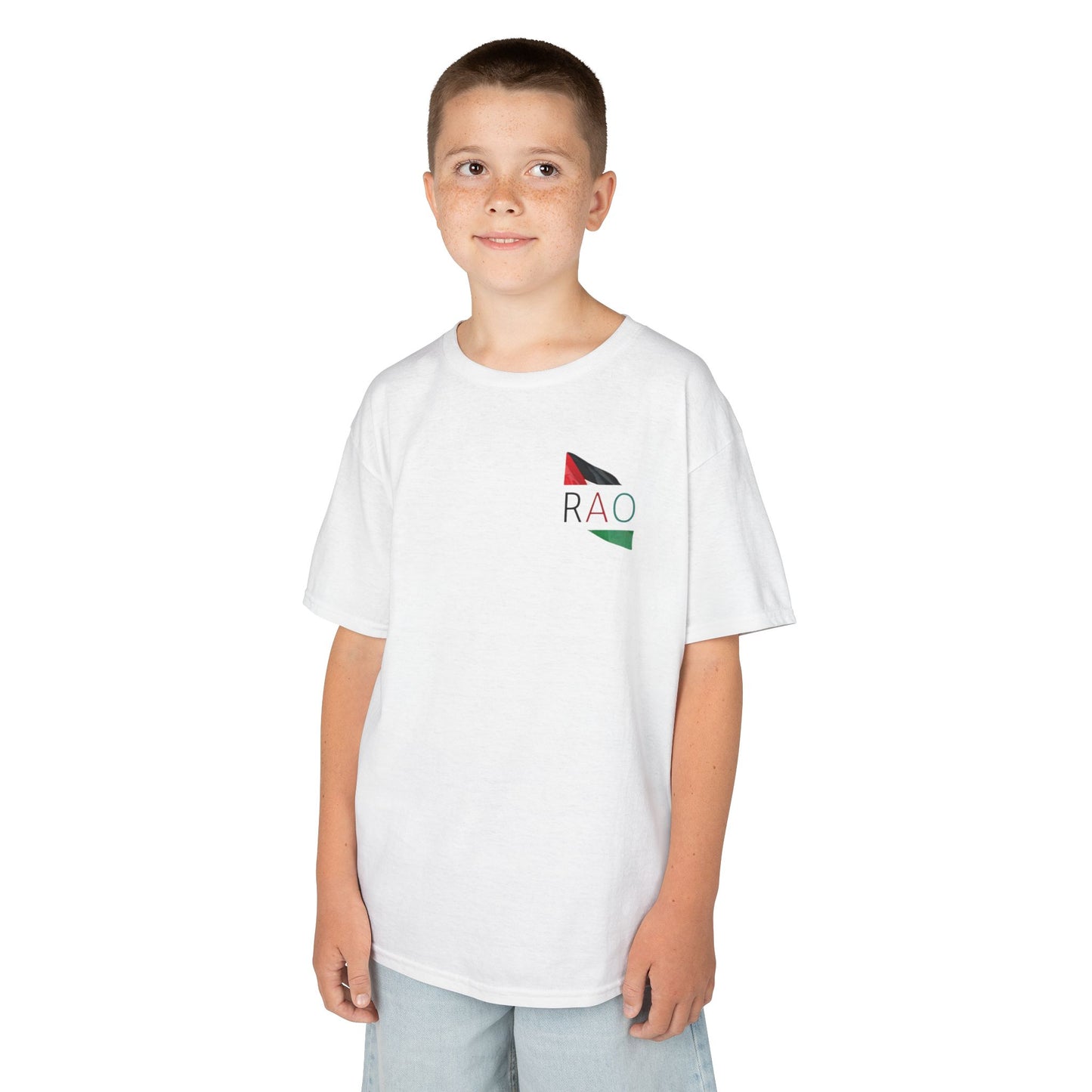 Palestinian Kids T-Shirt – RAO Palestine Map Heritage Shirt