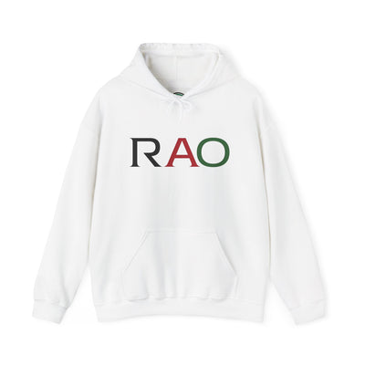 Minimalist RAO Unisex Hooded Sweatshirt - Casual Comfort for Every Occasion