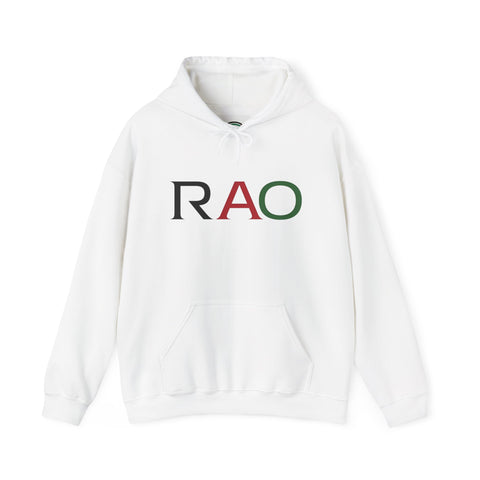 Minimalist RAO Unisex Hooded Sweatshirt - Casual Comfort for Every Occasion