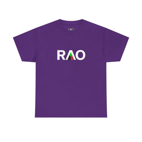 Stylish Unisex Heavy Cotton Tee with RAO Design, Casual Wear, Graphic Tee, Gift for Him/Her, Everyday Comfort, Fashion Statement