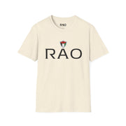Unisex Softstyle T-Shirt with RAO Logo, Stylish Casual Tee for Everyday Wear, Gift for Fashion Lovers, Comfortable Summer Apparel
