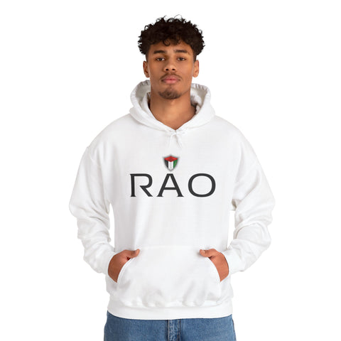 Stylish Unisex Hoodie with RAO Logo, Cozy Casual Wear, Gift for Him/Her, Perfect for Every Season, Ideal for Lounging or Outings