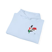 RAO Unity Hoodie: Palestine & Yemen Heavy Blend Hooded Sweatshirt