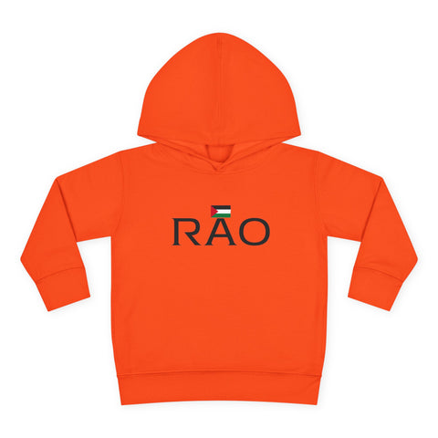 Toddler Hoodie with RAO Design, Cozy Pullover, Kids Casual Wear, Baby Shower Gift, Everyday Fashion