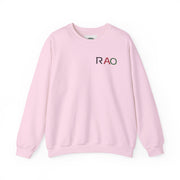 Stylish Unisex Crewneck Sweatshirt with 'RAO' Design, Cozy Casual Wear, Perfect for Everyday, Gifts, Holidays