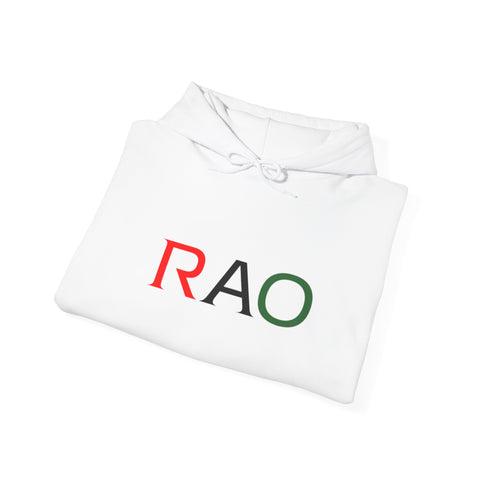 Minimalist RAO Unisex Hooded Sweatshirt - Casual Comfort for Every Occasion