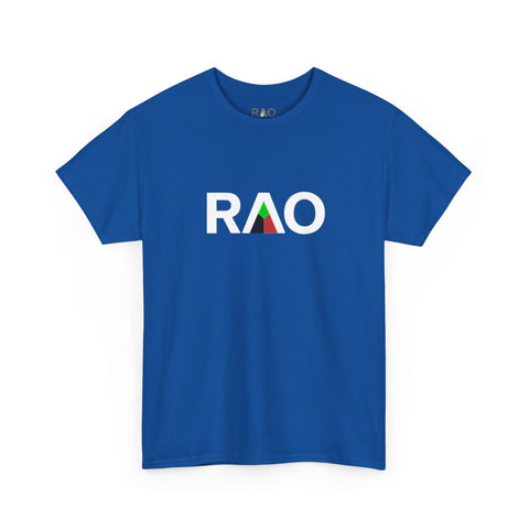 Stylish Unisex Heavy Cotton Tee with RAO Design, Casual Wear, Graphic Tee, Gift for Him/Her, Everyday Comfort, Fashion Statement