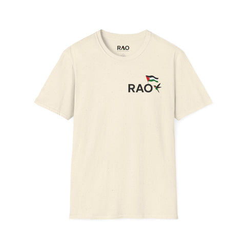 Unisex Softstyle T-Shirt with RAO Design, Casual Wear, Gift for Travelers, Summer Style, Everyday Comfort, Vacation Apparel