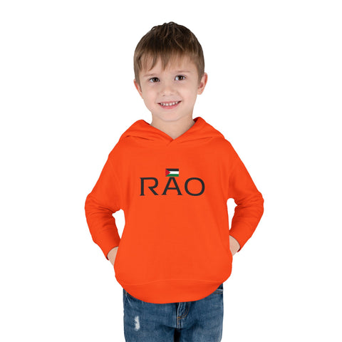 Toddler Hoodie with RAO Design, Cozy Pullover, Kids Casual Wear, Baby Shower Gift, Everyday Fashion