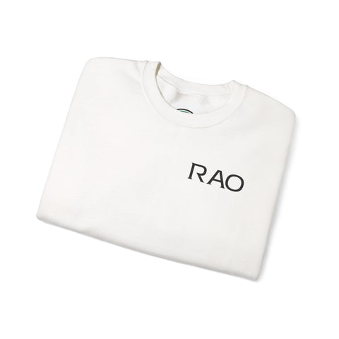 Minimalist  RAO Unisex Heavy Blend™ Crewneck Sweatshirt Design