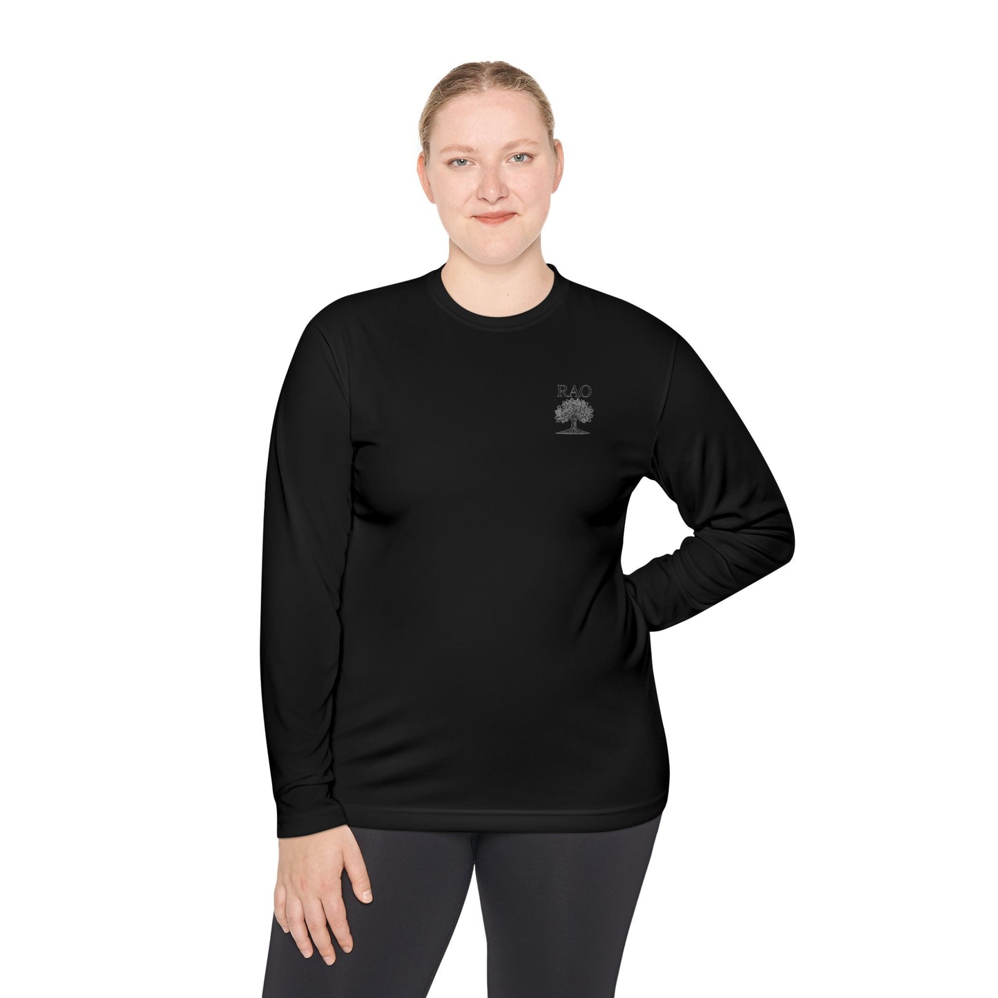 RAO Palestine Olive Tree Long Sleeve Performance Shirt | Unisex Athletic Tee