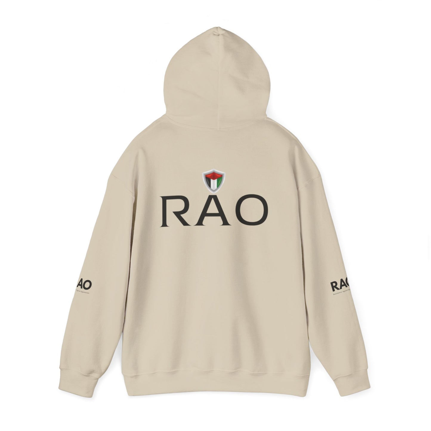 Palestinian Map Hoodie – Keffiyeh RAO Unisex Streetwear Sweatshirt